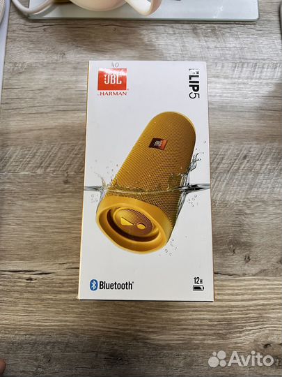 Колонка JBL Flip 5 Желтая