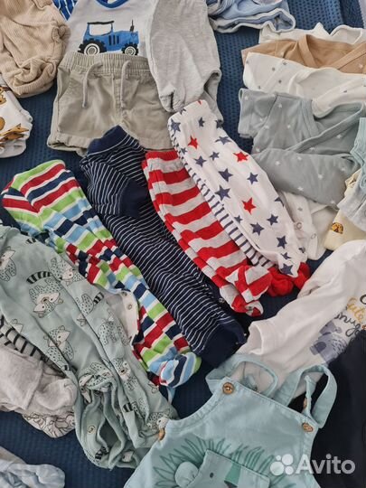 Вещи пакетом для мальчика от 0 до 3 месяцев