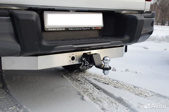 Фаркоп съемный квадрат toyota Hilux 2015