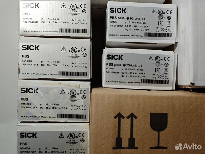 Датчики давления Sick в наличии