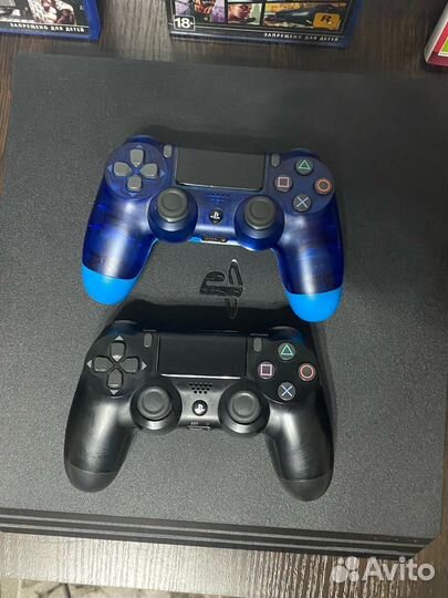 Sony playstation 4 pro 1tb с играми