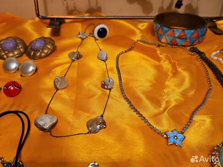 Винтажные украшения броши,серьги,бусы,натур.камни