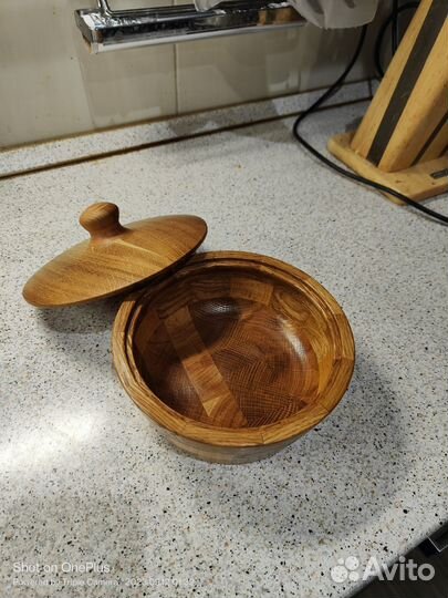 Посуда из дерева ручной работы