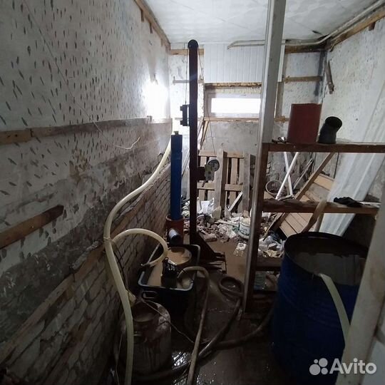 Бурение скважин в помещениях