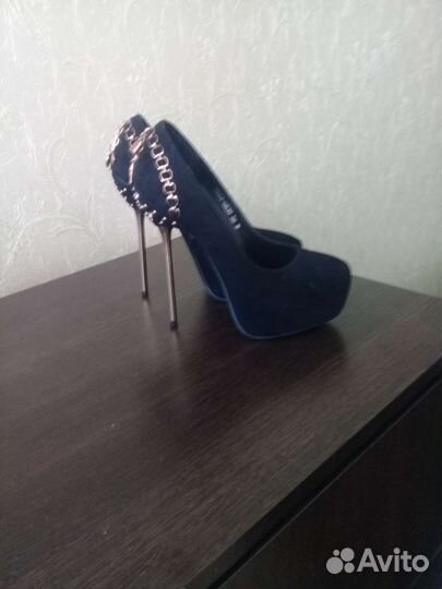 Туфли женские 37 размер замша