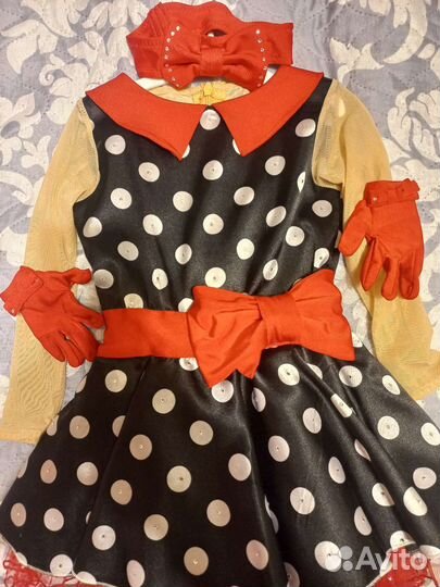 Платье на выступление по фигурному катанию 110-116