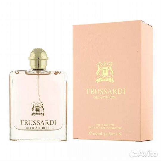 Trussardi Delicate Rose, туалетная вода, оригинал