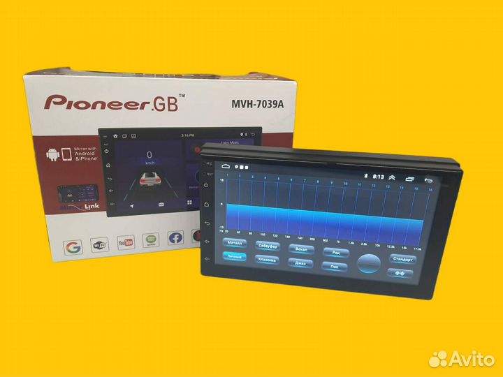 Новая магнитола pioneer android 2/32 гарантия