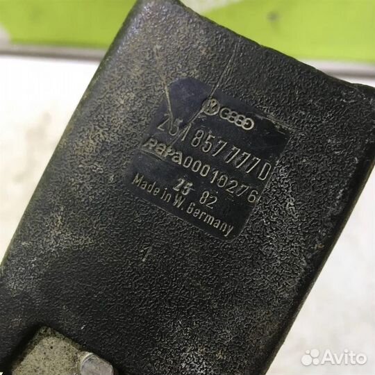 Ответная часть ремня безопасности Фольксваген Тр