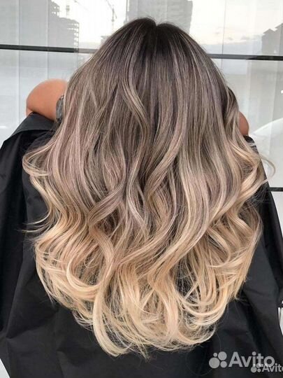 Окрашивание волос, парикмахер.Аиртач,балаяж