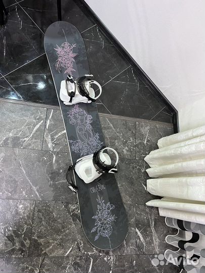 Сноуборд + крепления