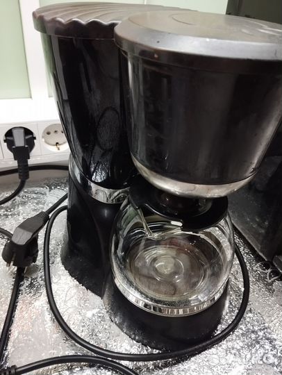 Кофеварка-турка +капельная, цена за обе