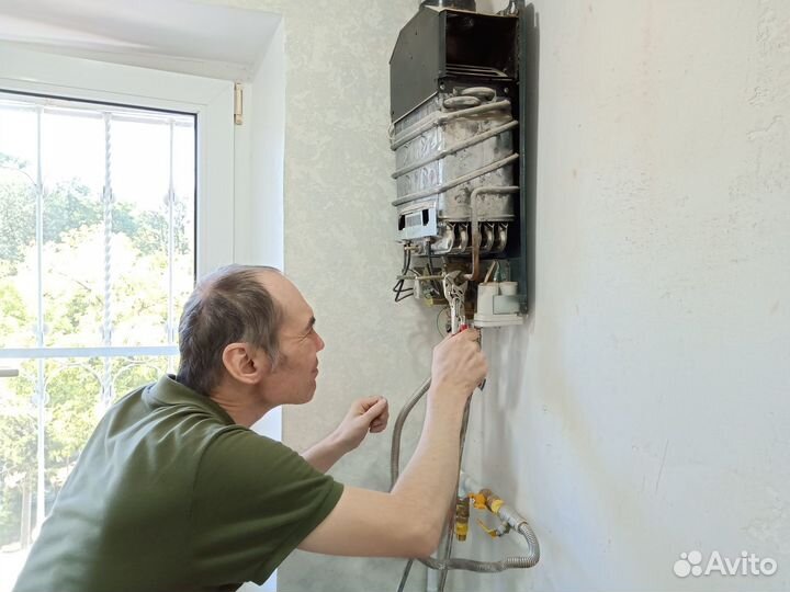 Ремонт газовых колонок котлов плит Краснодар