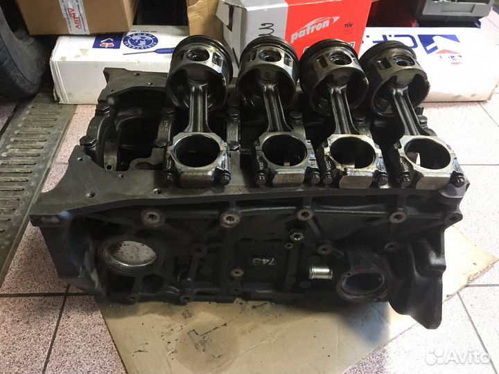 Продаётся блок цилиндров двигателя Т4 2,5 TDI двиг