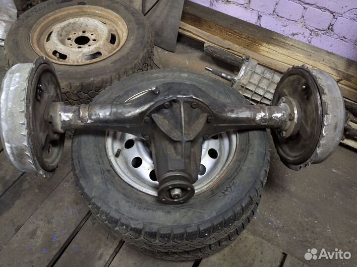 Укороченный задний мост ваз