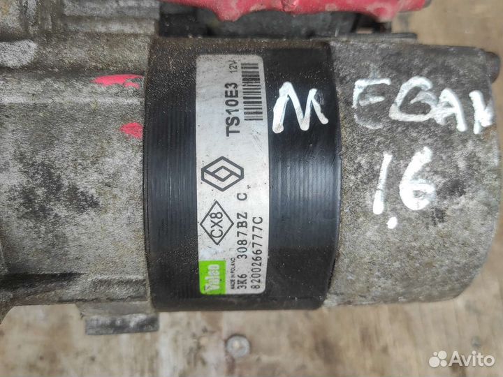 Стартер на Renault Megan 2