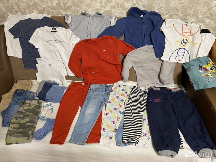 Вещи пакетом для мальчика 98