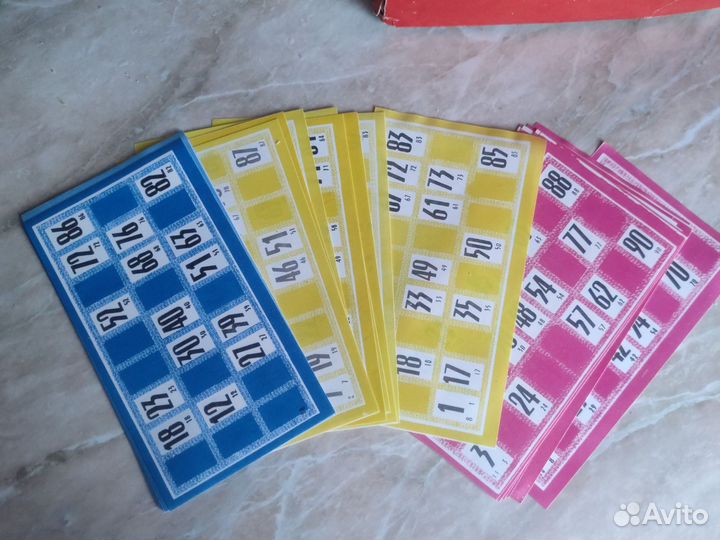 Настольная игра лото СССР