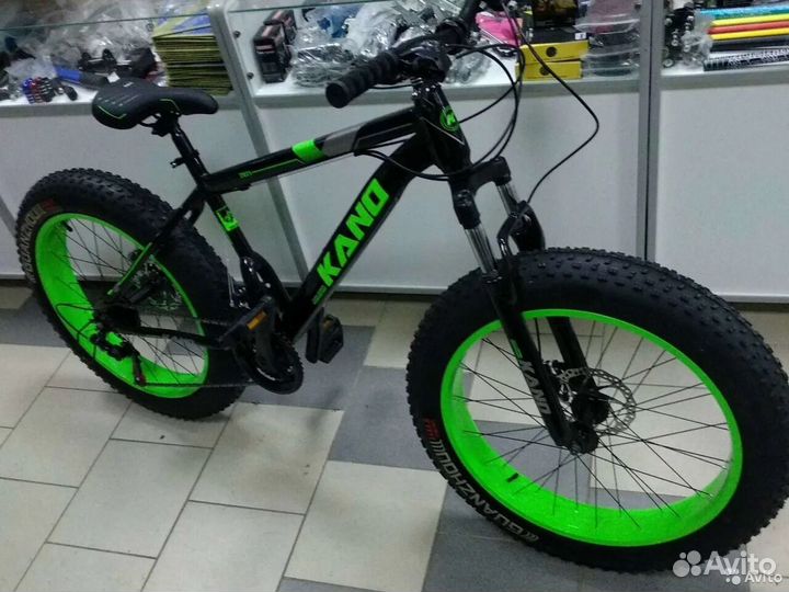 Велосипед с широкими колесами kano