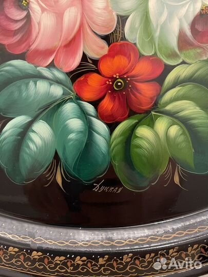 Подносы Жостово роспись