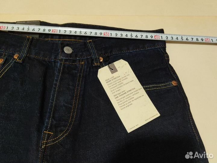 Новые джинсы Levi's 501 W32 L34 stretch