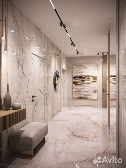 Скрытые двери под покраску