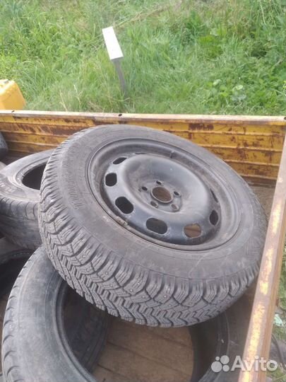 Колеса в сборе r15 зимние Tunga