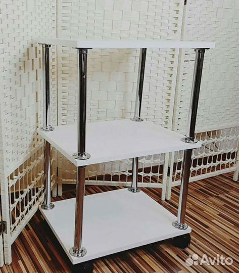 Этажерка на колесах полка стеллаж