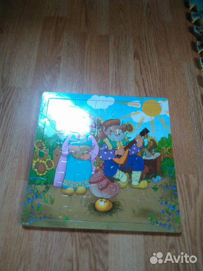 Пазлы, Конструктор,книжки, пирамидка