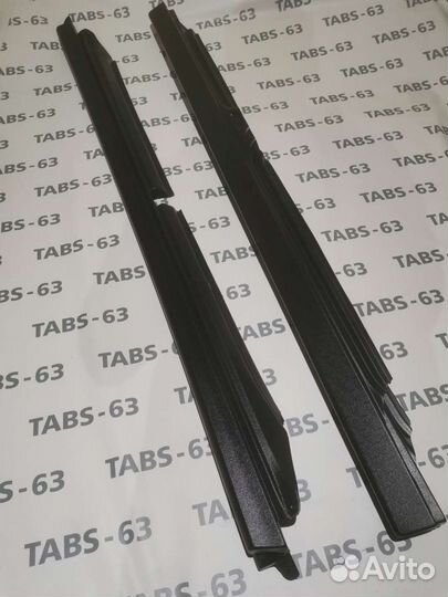 Накладки на пороги наружние стандарт,2110-2112