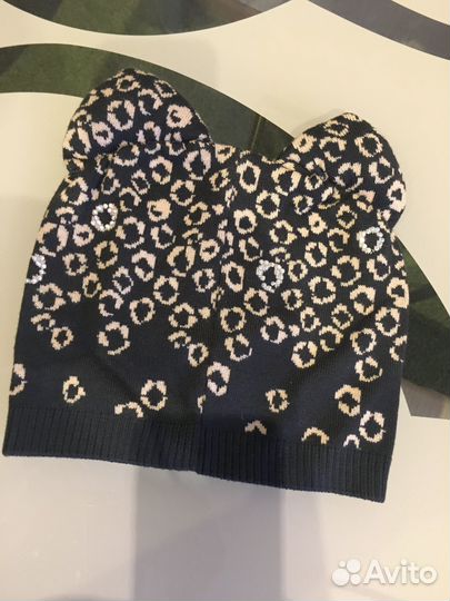 Шапочка с ушками для девочки