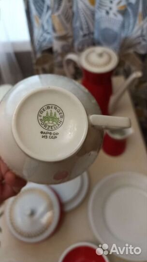 Сервиз чайно-кофейный ГДР неполный