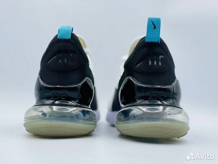 Кроссовки Nike air max 270 бело-голубые размер 44