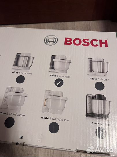 Кухонный комбайн bosch mum4 новый