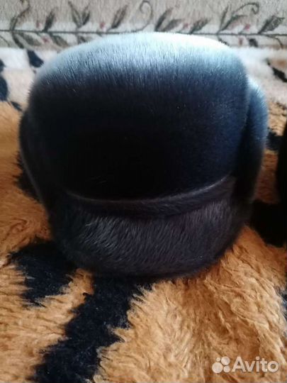 Шапка Мужская из нерпы. Новая