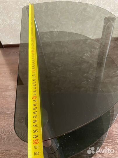 Стеклянная тумба