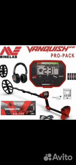 Металлоискатель minelab vanquish 540 pro pack