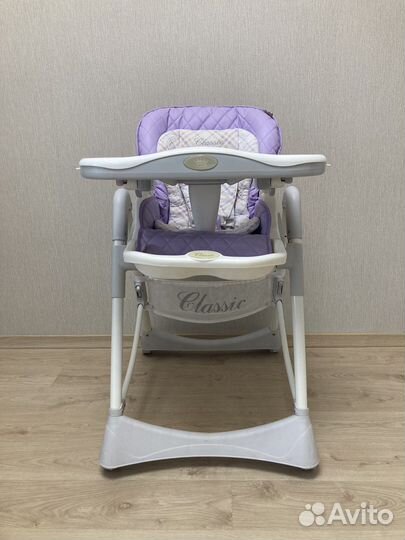 Стульчик для кормления happy baby classic