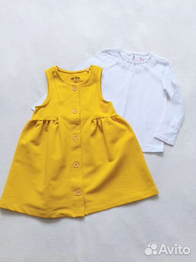 Пакет вещей для девочки размер 98