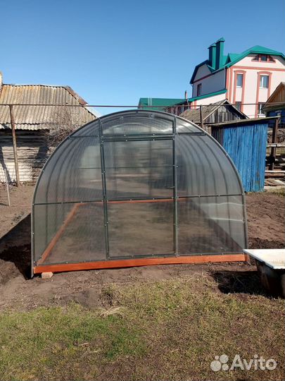 Теплица 4х3х2 поликарбонат с уф-защитой
