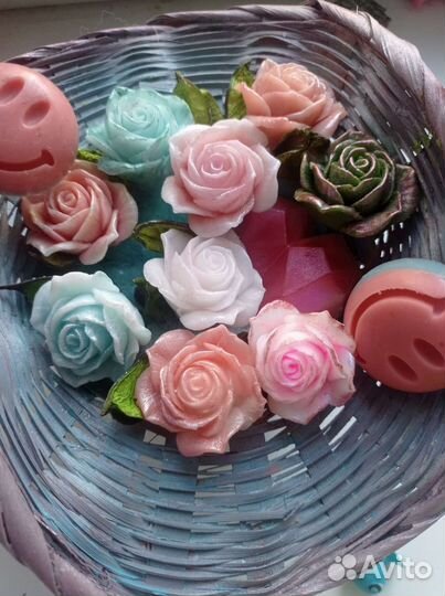 Букет из мыла