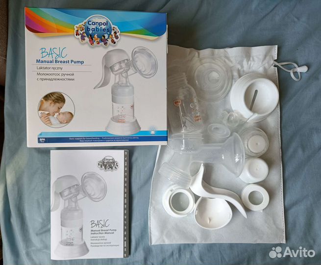 Молокоотсос ручной Canpol babies