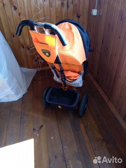 Детский велосипед бу с ручкой