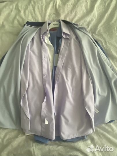Новые мужские рубашки 158 размер