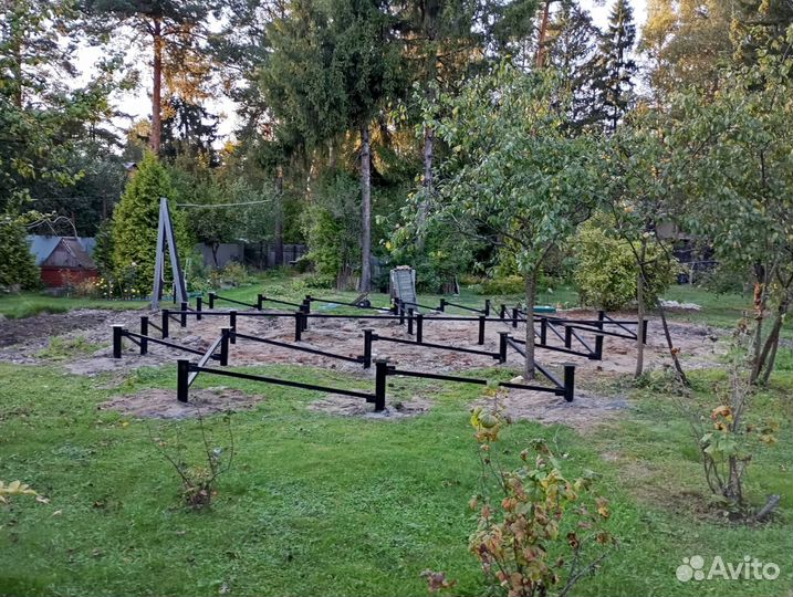 Винтовые сваи под ключ