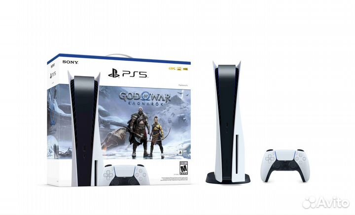 Sony PlayStation 5 PS5 + God Of War + Гарантия