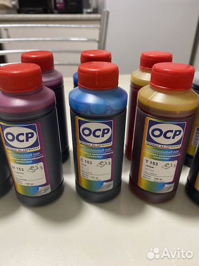 Чернила для принтера canon