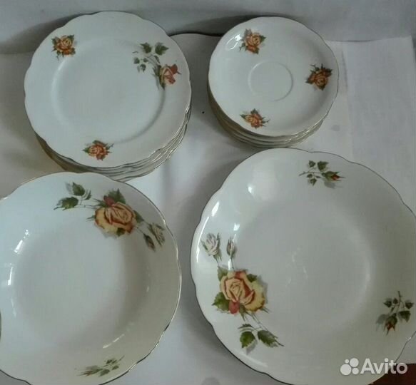 Столовый сервиз Польша Cmielow