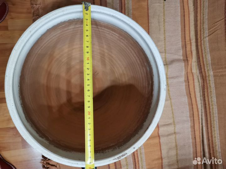 Продам горшок для цветов керамика, 15-18л