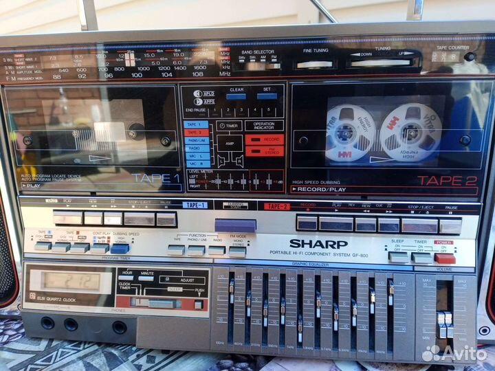 Магнитола sharp gf 800